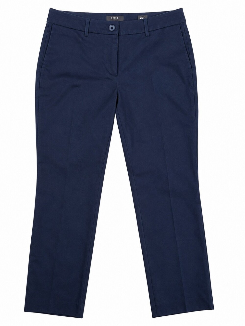 NWOT LOFT Petites Skinny Navy Stretch Pants Size 12P